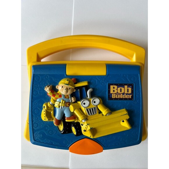 Bob the Builder & Scoop V-Tech 9" Educational Laptop Toy Math Letters Shapes - Picture 1 of 6